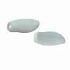 2 Pieces Silicone Pain Relief Little White Toe Separator Bunion Protector Guard