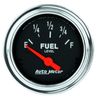 Auto Meter 2514 Traditional Chrome Electric Fuel Level Gauge