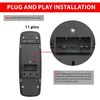 Master Power Window Control Switch for Dodge Charger 2011-2019, Driver Side Door Lock Controls