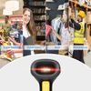 Eyoyo Handheld USB Barcode Scanner QR PDF417 Data Matrix 1D Barcode Scanner Wired Barcode Reader for Mobile Payment Convenience Store Supermarket Warehouse with USB Cable