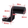 Motorcycle Clamp Bar Mirror Bar Short Bracket Multi Clamp Adapter Handlebar Stay