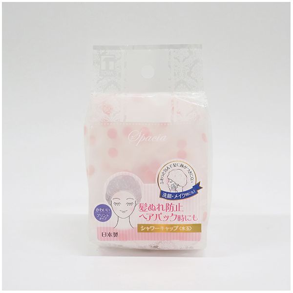 Towa Sangyo 4901983341332 SPA Shower Cap Polka Dot