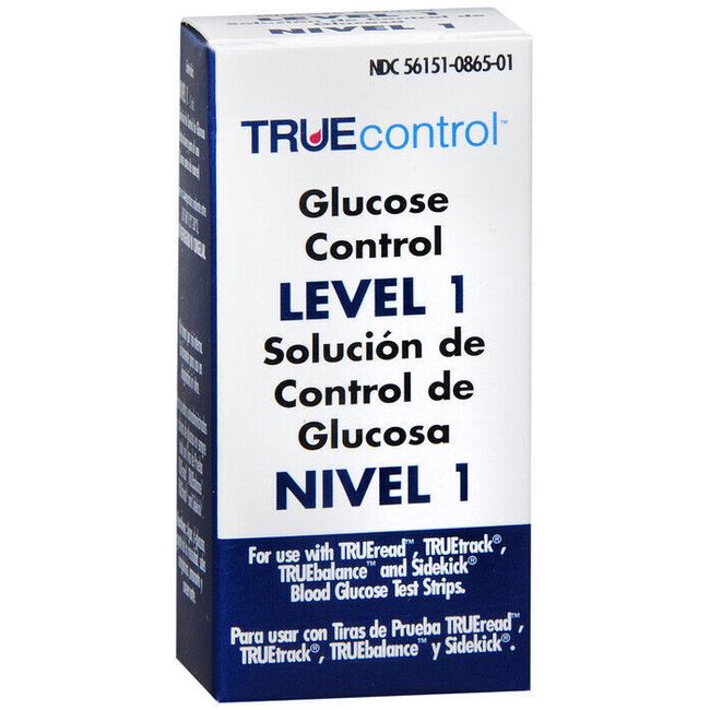 TRUE Control Solution Level 1 For Glucose Care