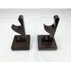 Nangopop Wizard Wand Stand Display - 2 Tier Wooden Magic Wand Holder for Table Display Holds 2 Wands
