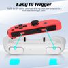 JoyHood Grips Compatible with Switch Joy Con/Switch OLED - Ergonomic Hand Grip Controller Handle Kit, 3 Pack