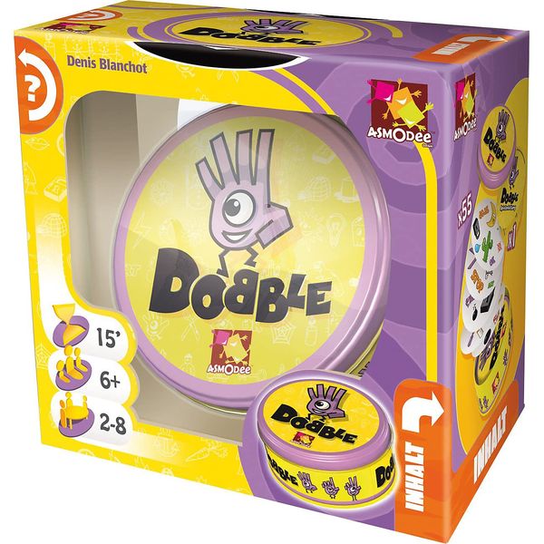 Asmodee Dobble "Spot it!" Game (German version) - German Language