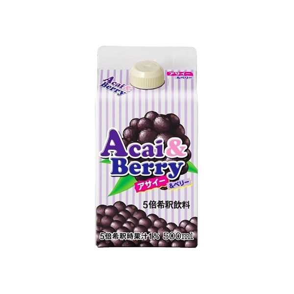 アサイー＆ベリー5倍希釈用（500ｍｌ）