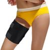 TKD Pain Relief Thigh Supporter Groin Strain Injury Prevention Compression Breathable Warmth Adjustable with Velcro for Ourdoor