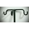 Outdoor Fireplace/Pit Set-Poker, Ash Rake, Shovel, & Post 36" Made by Blacksmith