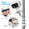 HOLACA Camera Mount for Eufy Security Indoor Cam S350,Flexible Twist Mount for Eufy Security Indoor Cam