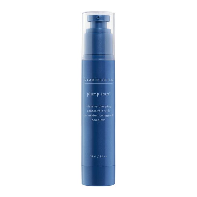 Bioelements Plump Start - 2 fl oz - Skin Plumping Serum to Improve Fullness & Smooth Fine Lines - Includes Collagen-4 Complex - All Skin Types - Vegan, Gluten Free - Never Tested on Animals