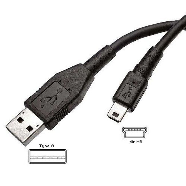 NEW Somnetics USB 2.0 Cable - Type-A Male to Mini Type-B Male Pack of 10