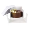 PME CBO800 Square Cake Box 6" / 15 cm, White, 6-inch
