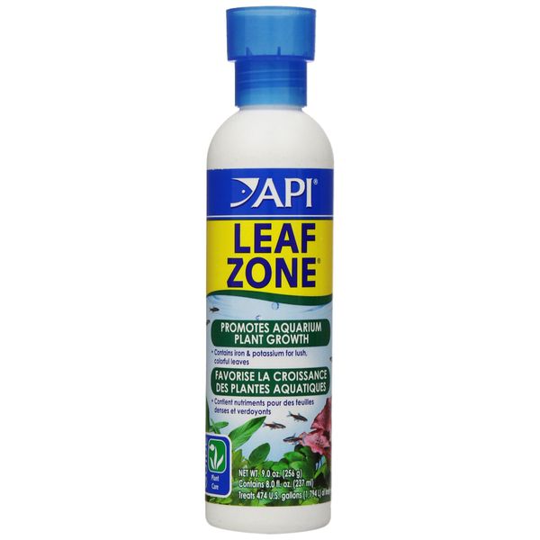 API LEAF ZONE Freshwater Aquarium Plant Fertilizer 237 ml Bottle