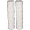 Water Filter Cartridge, 30 um Filter, Polypropylene Wound Filter Media Pair
