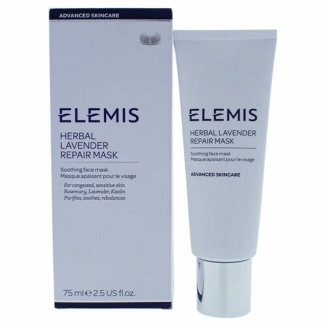 Elemis Herbal Lavender Repair Mask Soothing Clay 2.5 oz Exptn 12/2024 Sealed