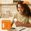 Bovine Collagen Capsules - Grass-Fed Peptides for Joint & Bone Support - 100 Ct