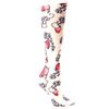 Celeste Stein Therapeutic Compression Socks, Biker Heart, 15-20 mmhg, 1 Pair