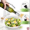 2-Pack Olive Oil and Vinegar Dispenser Set for Kitchen, Restaurant, 17oz/500ml