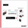 LINDY 1m ANTHRA LINE USB3.2 Gen2x2 Type-C Cable + PD Smart Chip (Model Number: 36901)