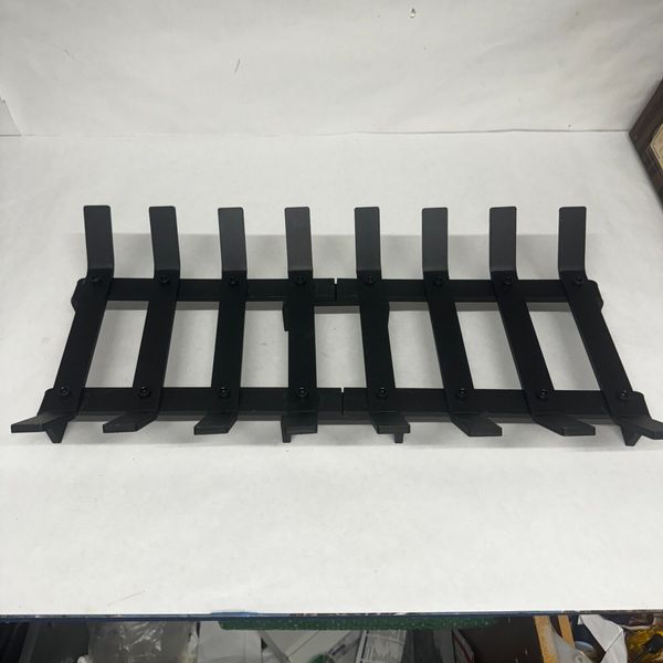 20" Fireplace Grates Wood Stove Grate Rack Stove Burning Rack Heavy Duty Solid