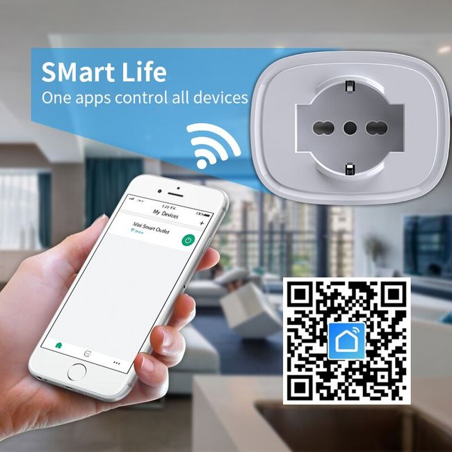 Smart Plugs That Work With Alexa, Smart Life Wi-fi Outlet
