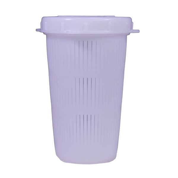 Scotty Vented Crab Diner Bait Jar, 1 Liter, White