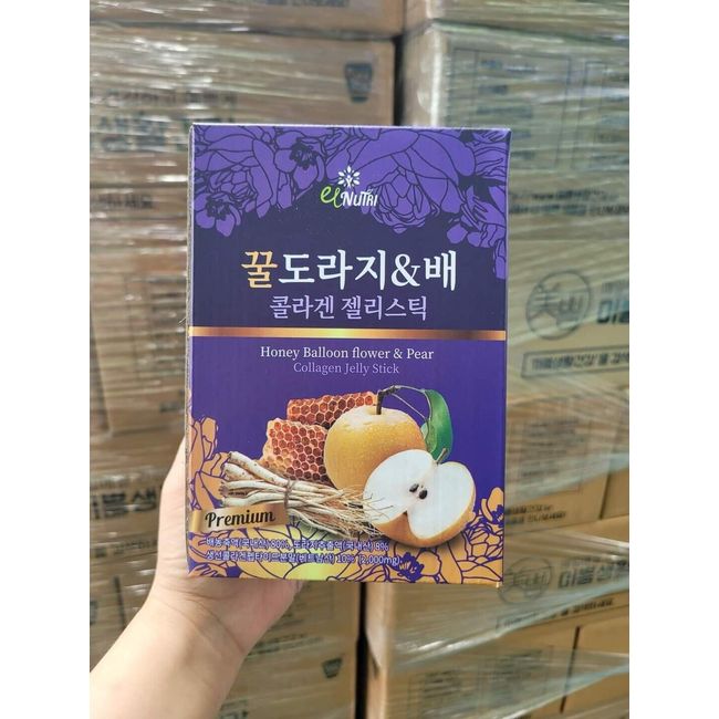 EL Nutri Honey Balloon Flower & Pear Collagen Jelly Stick