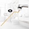 Toilet Handle Replacement Trip Levers with Stainless Steel Flapper Chains Handle
