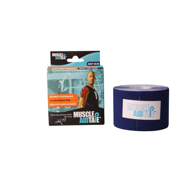 MuscleAidTape Kinesiology Tape (Navy Blue)