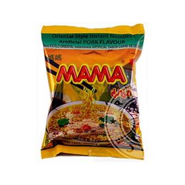 MAMA Instant Noodles Artificial Pork Flavor,30 Pkgs.x 2.12 Oz.(60g