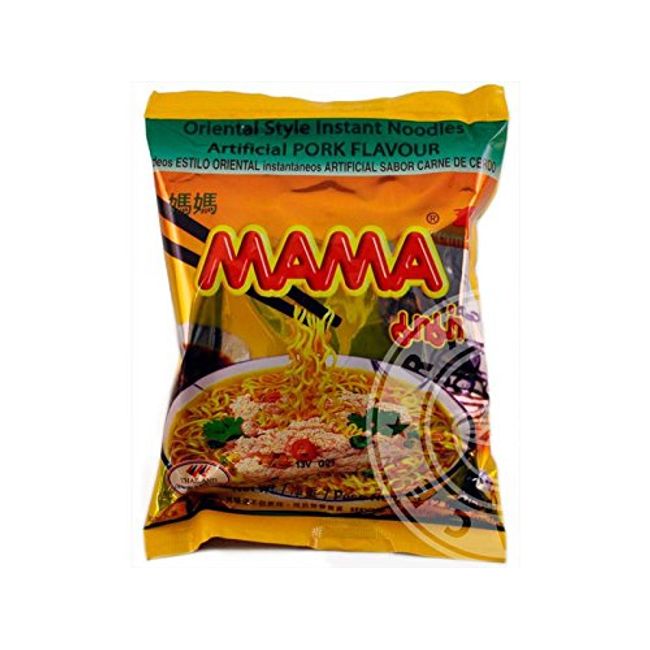 Buy Mama Cup Instant Noodles Pork Flavor 60 g. (Product of