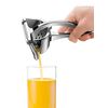 Orange Pomegranate Lemon Squeezer,Manual Citrus Press,Ergonomic Handles Hand Press Bar(Silver)