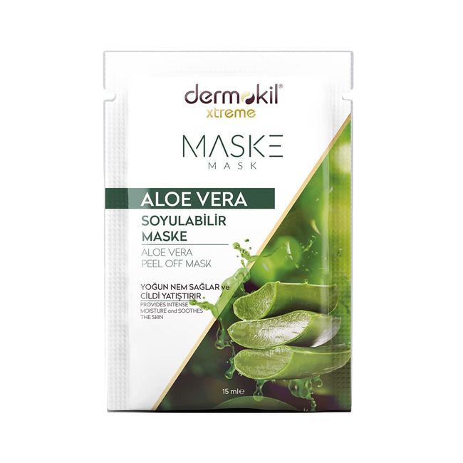 Dermokil Aloe Vera Soyulabilir Yüz Maskesi 15 ml