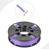 sourcing map 1.75mm Filaments PLA Light Purple 0.25KG Dimensional Accuracy +/- 0.05mm for 3D Printer