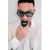 Tapper Black Leather / Silver Case for AirPods (3rd Generation)