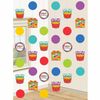 Dots and Stripes Happy Birthday String Decorations - 2.1m /6