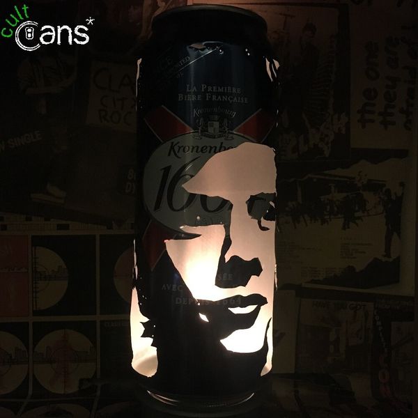 Harry Styles Beer Can Lantern! One Direction Pop Art Candle Lamp, Unique Gift!