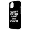 iPhone 13 World's Best Head Gauge Unit Operator Case