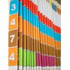 Colour Letter Signals D, Light Blue, Colour System Leitz/Elba, 250 Pieces on Roll