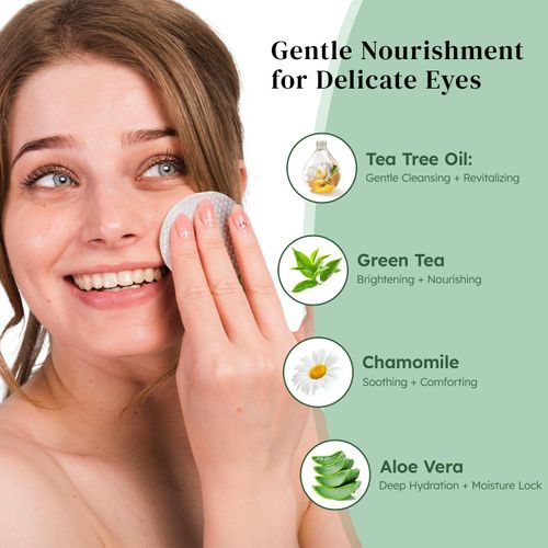 30PCS Eyelid Wipes for Dry Eyes & Blepharitis Relief, Tea Tree Oil Eyelid Cleansing Wipes, Soothes Face Cleansing Wipes, Dual Use Eyelid & Lash Wipes, Daily Eye Care for Women Men, Travel Essentials