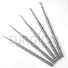 5 Buck Ear Curettes Surgical Veterinary Instruments Straight Sharp German Grade