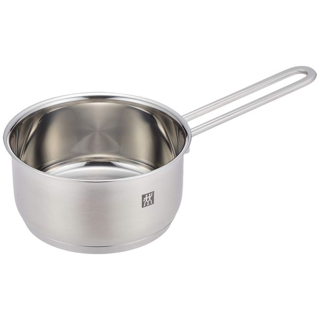 Zwilling 66655-140 Pico Sauce Pan, 5.5” (14 cm), 0.4 Gallons (1 L), Single-Handled Pot, Silver, Stainless Steel, Authentic Japanese Product