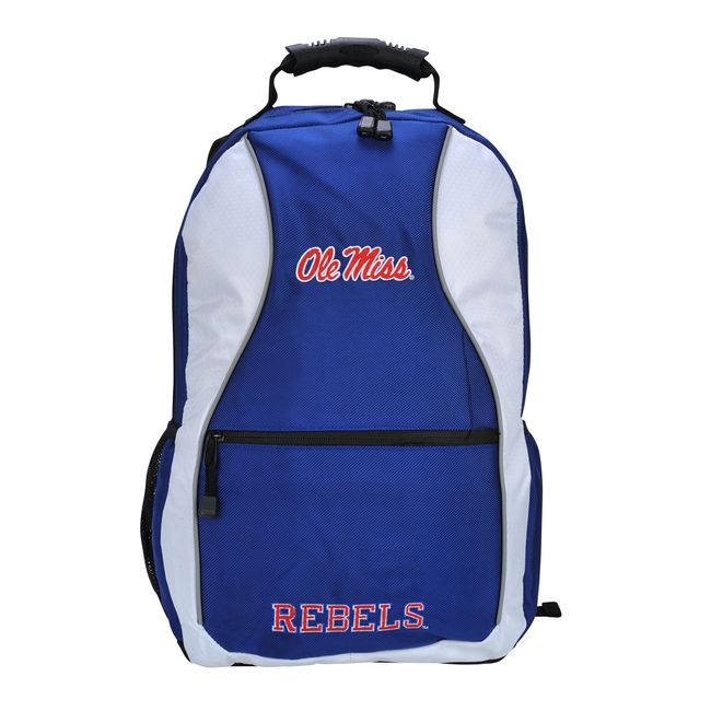 NCAA Mississippi Rebels Elite Backpack, 19-Inch, Navy