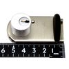 Nippon Lock Service FN-469 Fastener Lock for Sash Window Security Lock Silver with Key