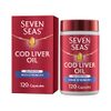 Seven Seas Cod Liver Oil High Strength With Omega 3 Plus Vitamins D & E 120 Capsules