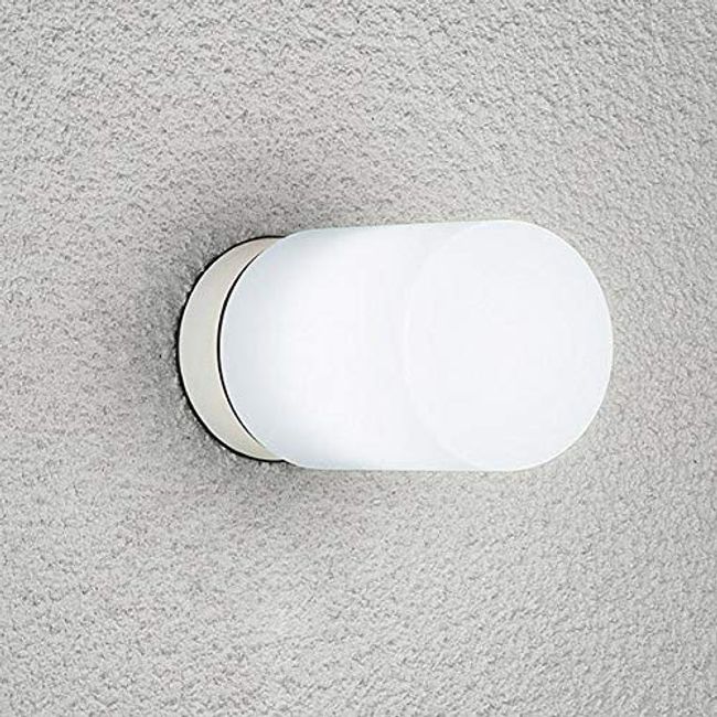 Daiko DXL-81337C DAIKO LED Outdoor Light (with Lamp), Rainproof and Moisture-Proof, For Walls, LED Bulb, 4.6W (E26) x 1 Light, Daylight White, 5000K