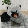 Novelty draught excluder door draft stopper dog cat GREY CAT