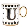MACKENZIE-CHILDS My Mug, Decorative Ceramic Coffee Mug with Handle, U