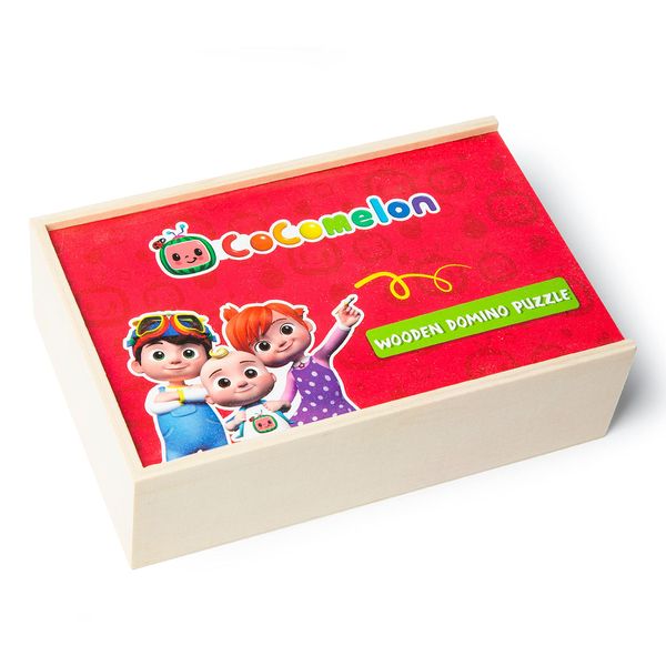 CoComelon Wooden Memory Dominoes Game
